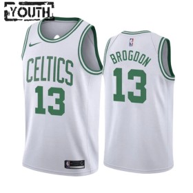 Dječji NBA Dres Boston Celtics Malcolm Brogdon 13 Nike 2022-23 Association Edition Bijela Swingman